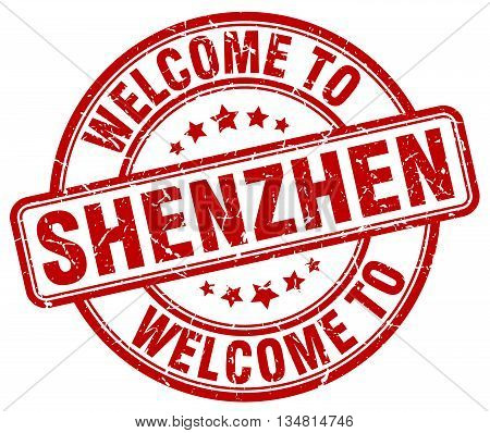welcome to Shenzhen stamp. welcome to Shenzhen.