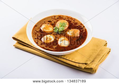 Indian famous Egg Masala curry / Anda Curry / Anda Masala curry / egg curry masala