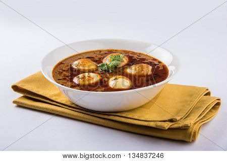Indian famous Egg Masala curry / Anda Curry / Anda Masala curry / egg curry masala