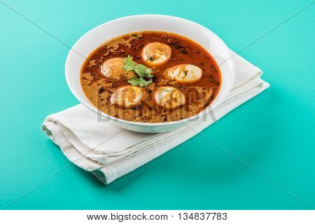 Indian famous Egg Masala curry / Anda Curry / Anda Masala curry / egg curry