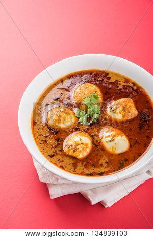 Indian famous Egg Masala curry / Anda Curry / Anda Masala curry / egg curry