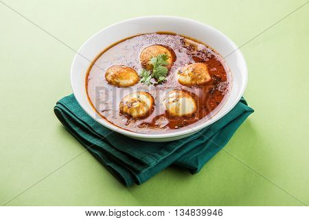 Indian famous Egg Masala curry / Anda Curry / Anda Masala curry / egg curry