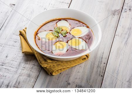 Indian famous Egg Masala curry / Anda Curry / Anda Masala curry / egg curry