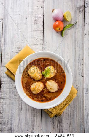 Indian famous Egg Masala curry / Anda Curry / Anda Masala curry / egg curry