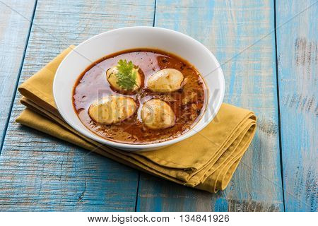 Indian famous Egg Masala curry / Anda Curry / Anda Masala curry / egg curry