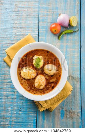 Indian famous Egg Masala curry / Anda Curry / Anda Masala curry / egg curry