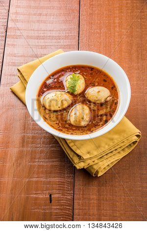 Indian famous Egg Masala curry / Anda Curry / Anda Masala curry / egg curry