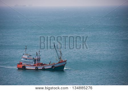 Ko sichang island,Beautiful sea,travel Thailand Chonburi Thailand.