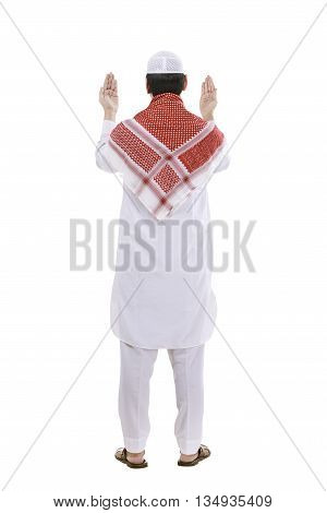 Young Muslim Man Praying