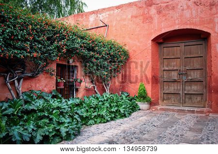 Santa Catalina Monastery In Arequipa, Peru