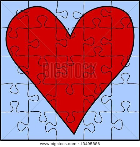 Red Heart Puzzle