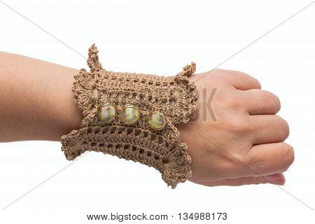 Knitted Handmade Bracelet