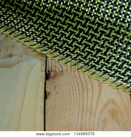 aramid kevlar fiber composite raw material background