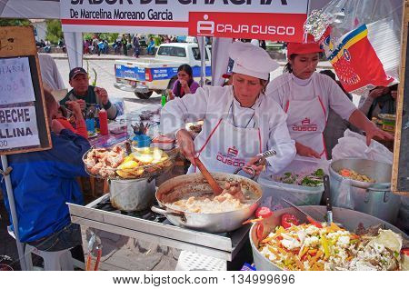 Market In Cuzco, Peru