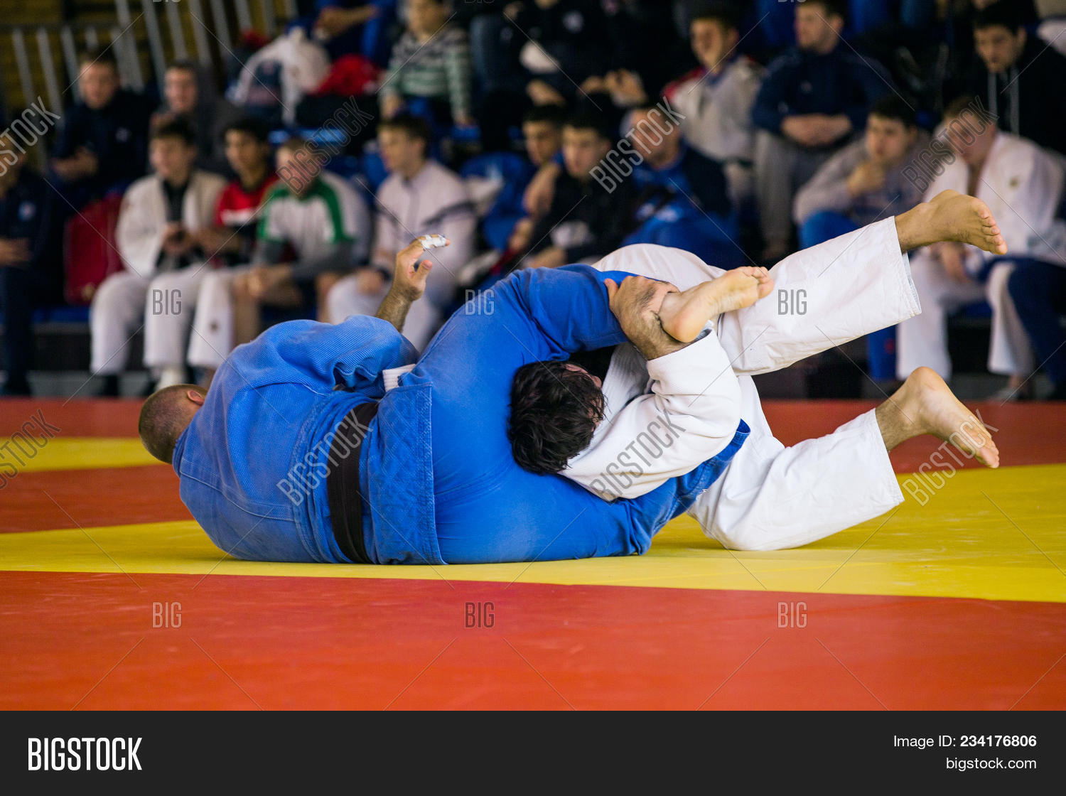 Fight On Tatami Image & Photo (Free Trial) Bigstock
