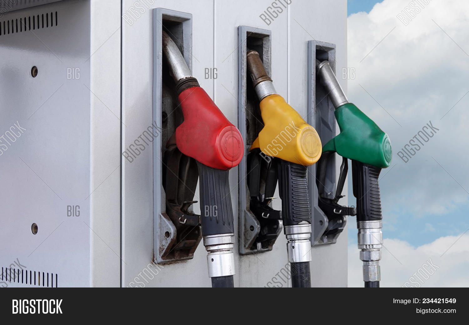 Gasoline Pistols Pump Image & Photo (Free Trial) Bigstock