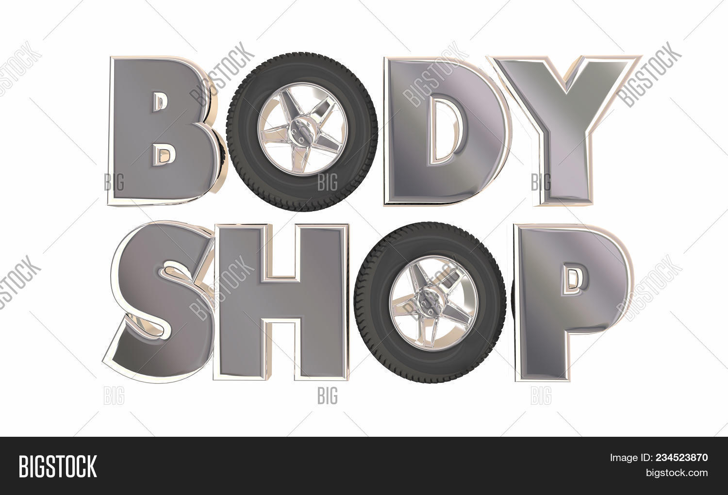 Body Shop Car Vehicle Image & Photo (Free Trial) Bigstock