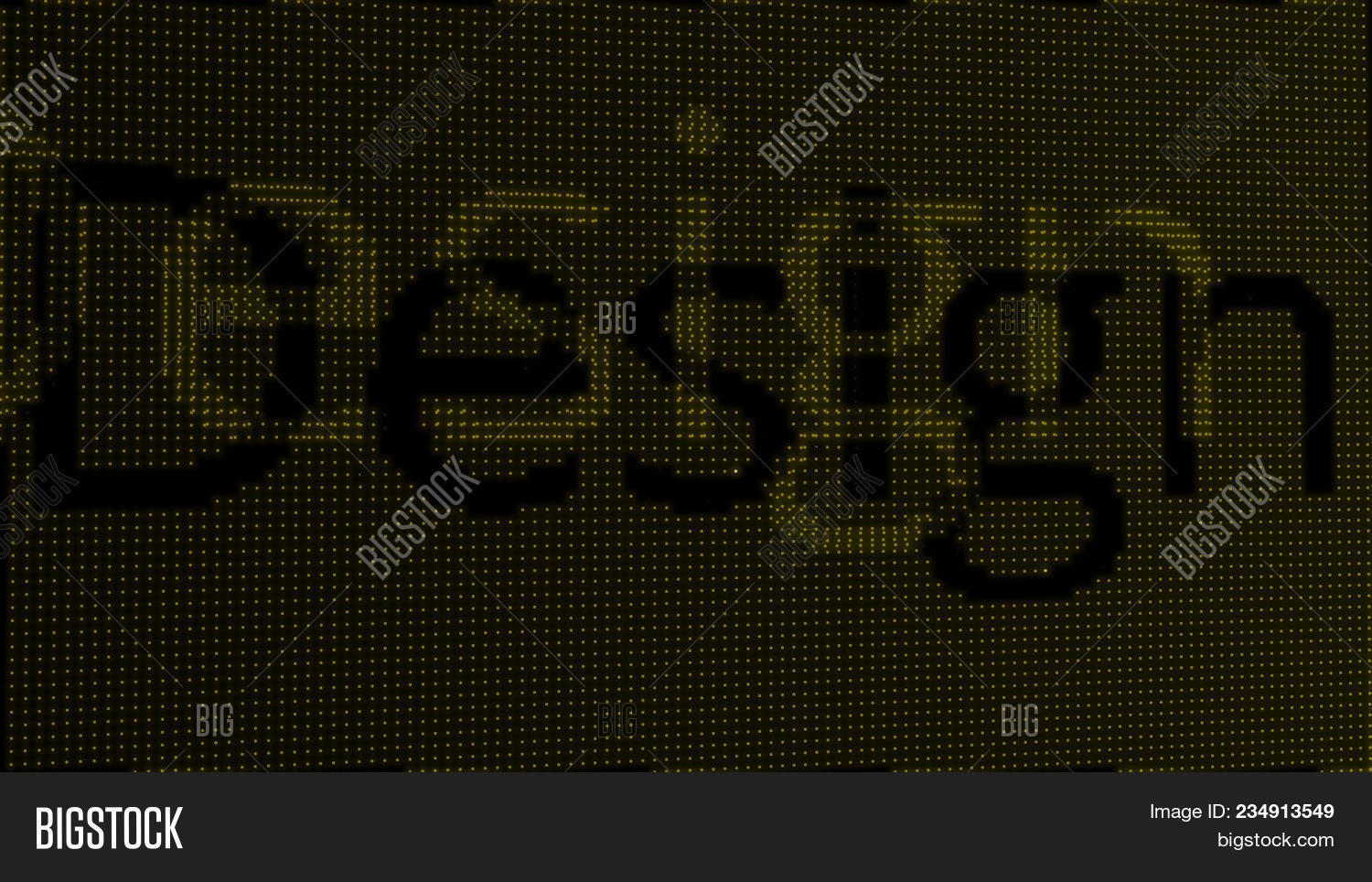 Retro Digital Font Image & Photo (Free Trial) Bigstock