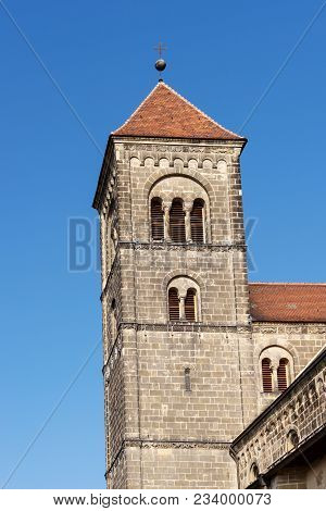 Detail Of The Collegiate Church Of St. Servatii In Quedlinburg, Germany
