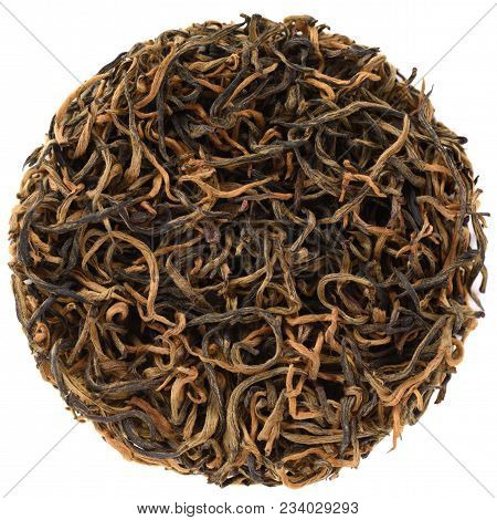 Simao Spring Tips Pure Bud Black Tea Isolated