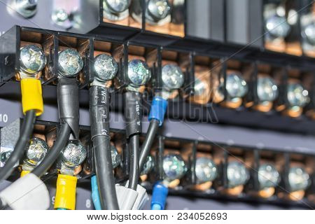 Electric Panel With Cables Electrical Terminal In Junction Box
Control Panel With Static Energy