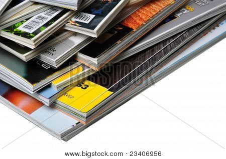 Pile Of Magazines