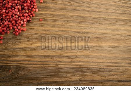 Pink Pepper Or Red Pepper Corns