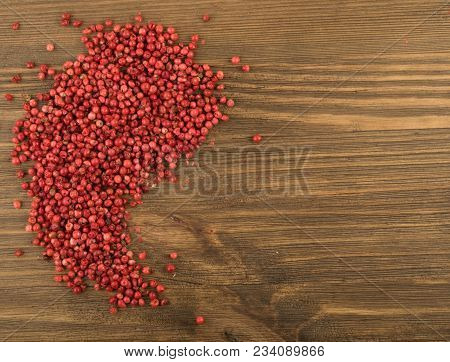 Pink Pepper Or Red Pepper Corns