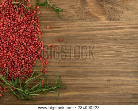 Pink Pepper Or Red Pepper Corns