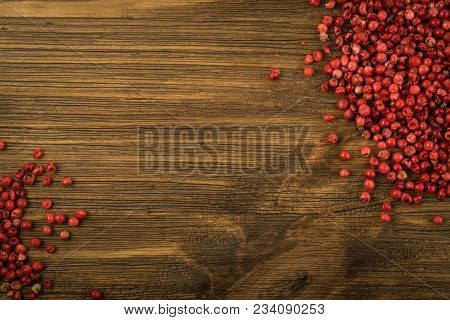 Pink Pepper Or Red Pepper Corns