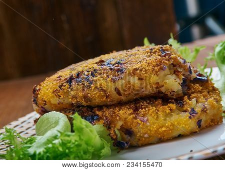 Potato Red Cabbage Tikki