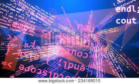 Spiral And Multicolored Coding Program