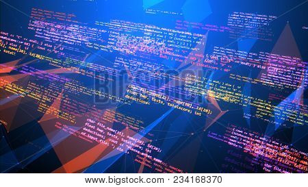 Coding Program Lines Placed Askew
