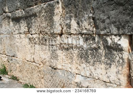 Northern Greece - July 25: A Historic Theater From First Century Philippi July 25, 2017. The Theater