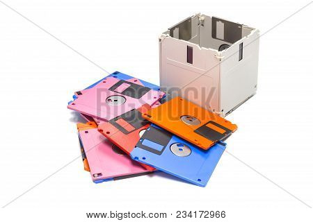 A Floppy Disk Also Called A Floppy, Diskette, Or Just Disk Was A Ubiquitous Form Of Data Storage And