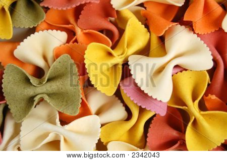 Makaron Farfalle żywności tło