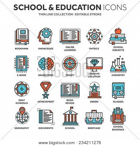 School Education, University. Study, Learning Process. Oline Lessons, Tutorial. Student Knowledge. H