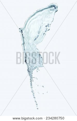 Water Butterfly Wing Splash Pure Water Flow
