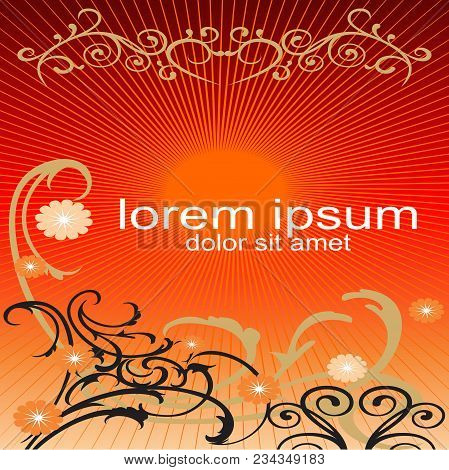 Creative Sample Design Flower Background Graphic Resources