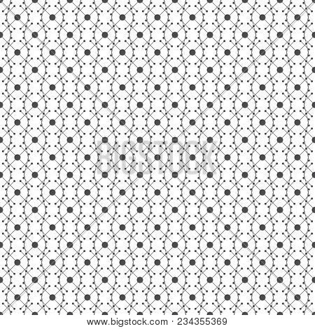 Seamless Technology Pattern. Modern Stylish Texture Vector Illustration.