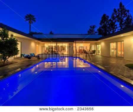 Twilightpoolhouse