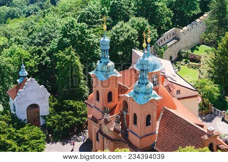 Prague Church Of St. Laurence On Petrin