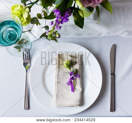 Romantic Dinner Setup