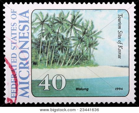 พิมพ์แสตมป์ร้อยละ 40 ในสหพันธรัฐไมโครนีเซีย