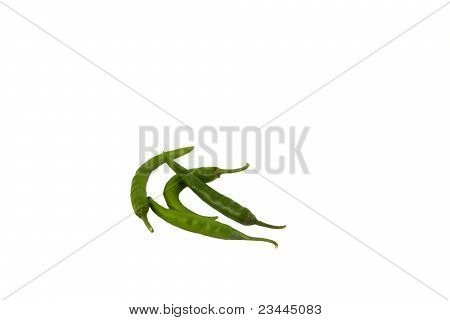 Grøn chili peber