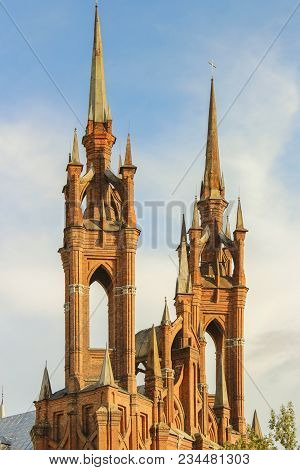 The Spiers Of The Catholic Church In Samara