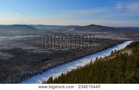 Winter Scenery Of Heilongjiang, China