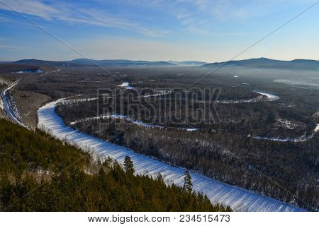 Winter Scenery Of Heilongjiang, China