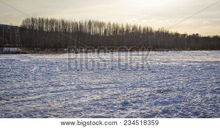 Winter Scenery Of Heilongjiang, China