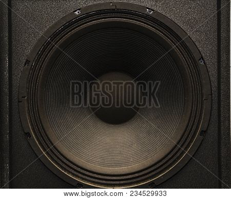 Frontal Image Audio Speaker With Undulating Membrane